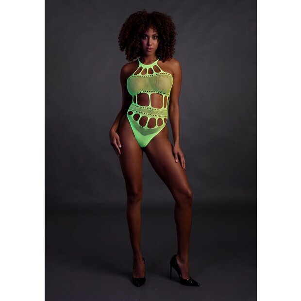 Shots Ouch! UV-Neon Body grün Onesize - Queensize