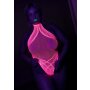 Shots Ouch! UV-Neon Body mit Neckholder pink Onesize - Queensize