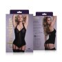 Christine 2-pc Suspendertop-set Marzia- black - S/M - L/XL