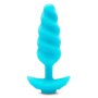 B-Vibe plug licorne avec queue multicolore 3,8 cm