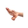 B-Vibe Slipskin Breiter Dildo Beige 17,8 cm