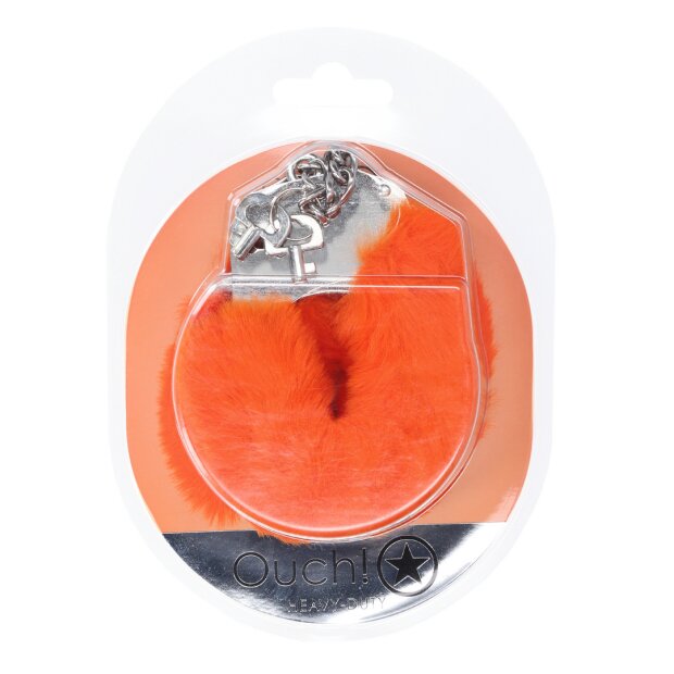 Ouch! Menottes Robustes Et Moelleuses Orange
