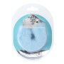 Ouch! Sturdy Fluffy Handcuffs In Light Blue