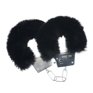 Ouch! Menottes Classiques En Peluche Noir