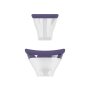 Exquisite Rechargeable Vulva and Breast Pump Purple
