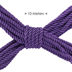 Ouch! Corde de bondage en polyester 10 m violet