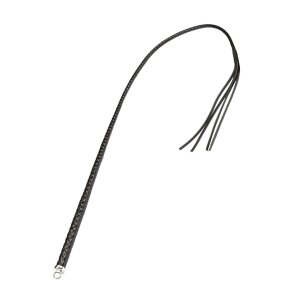 RISE Feather Peitsche Leder Schwarz