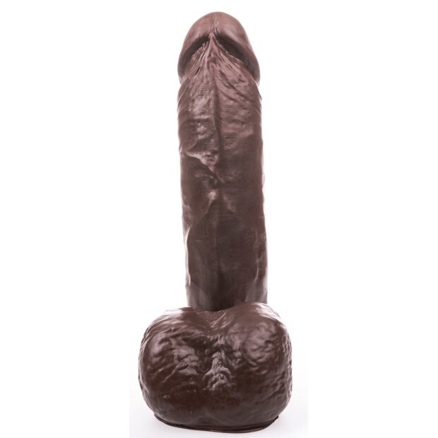Hung System Lil Gode réaliste XL Marron 28 cm