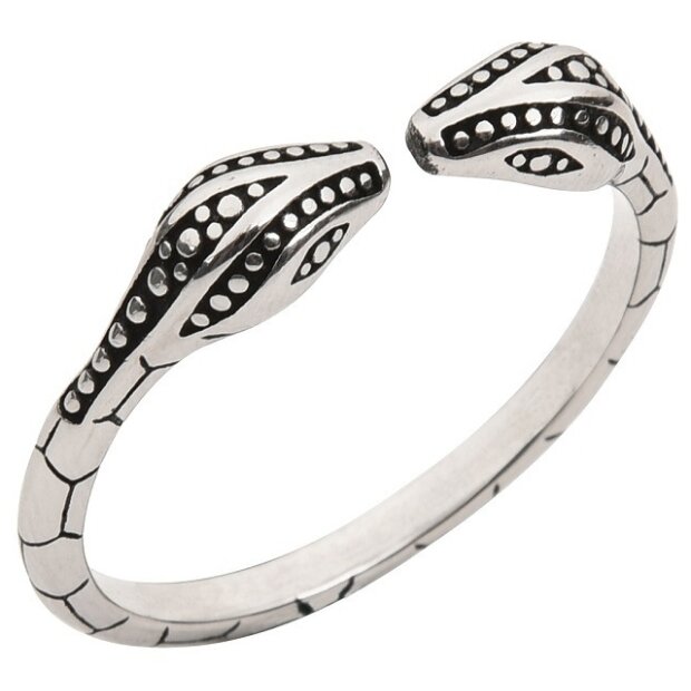 MenSteel Two Snake Cockring Ø 28 mm
