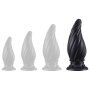 DarkSil Plug Spiral Pik XL 21 x 8 cm Black