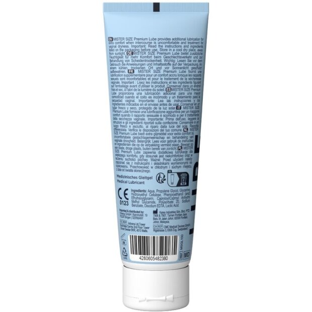 Mister Size water-based lubricant 100 ml transparent