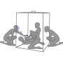 Secret Dome Kink Club Cabin Scandale Purple