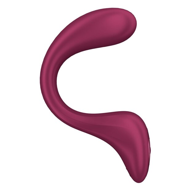 Satisfyer G for Goddess 2 Vibromasseur Rabbit Rouge foncé