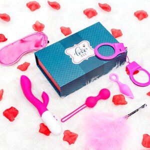 Loveboxxx coffret sexuel pour débutants multicolore