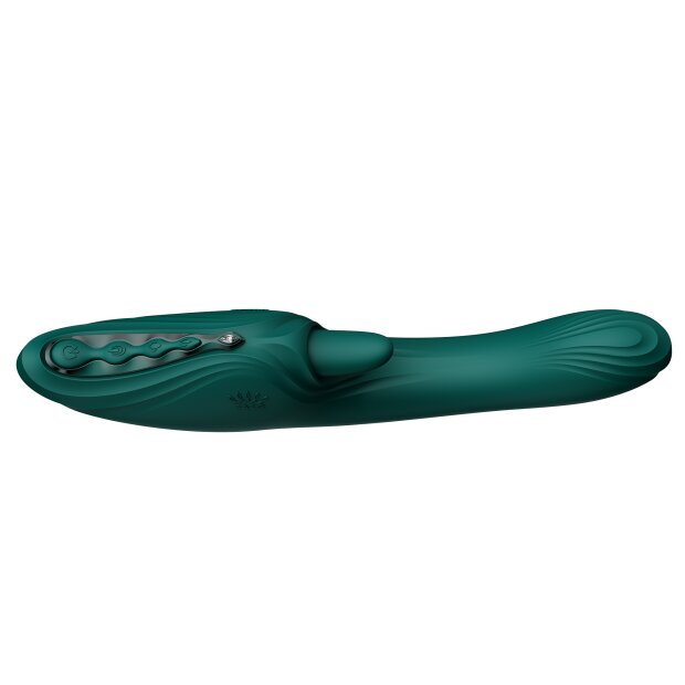 Zalo Ares G-Spot Rabbit Vibrator App Control 24,6 cm Green