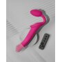 Strap-On-Me flexible strap-on vibrator with remote control pink 18 cm