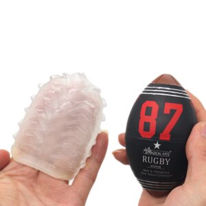 SuckMeToys Rugby Ball Stepper masturbation egg