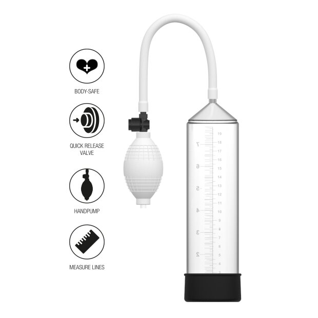 Hidden Desire Starter Penis Pump Black