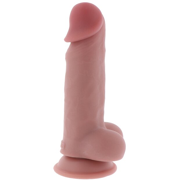 TOYJOY Deluxe Dual Density Thick Dildo 17 cm ø 4,5 cm Beige