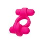 CalExotics Rockin Rabbit Rechargeable Vibrating Penis Ring Pink Ø 3.8 cm