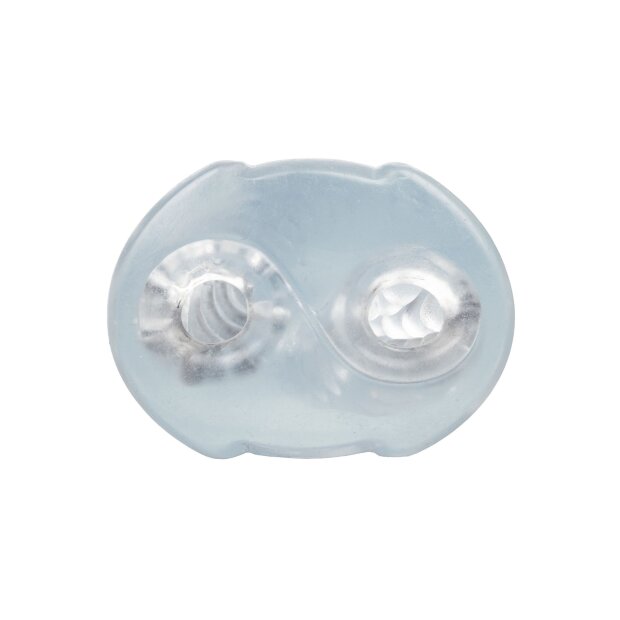 CalExotics Chambres doubles XL 24,25 cm transparentes