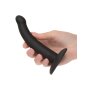 CalExotics Godemichet Strap-On avec Harnais de Cuisse Noir 12,8 cm Ø 3,3 cm Tour de Cuisse 89 cm