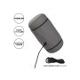 CalExotics Vibro Squeeze Pussy 16,5 cm Black