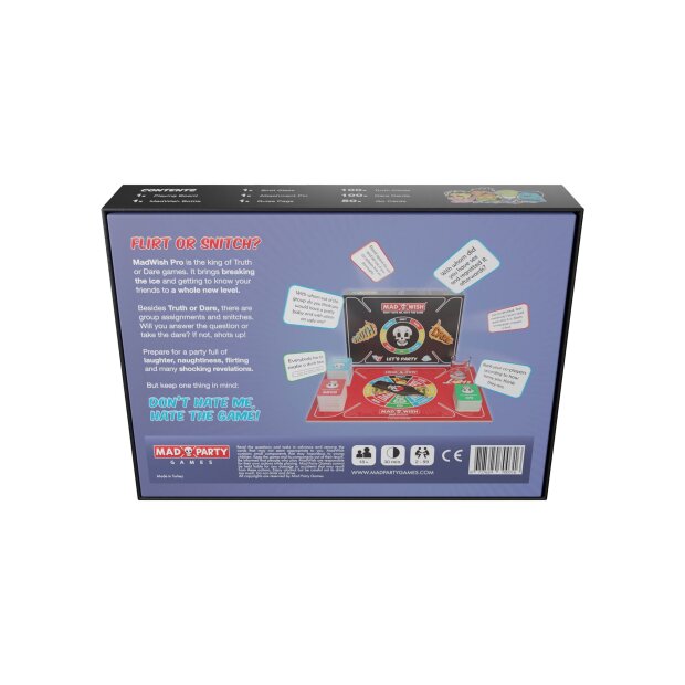 Mad Party Games MadWish Pro ENG/DE German