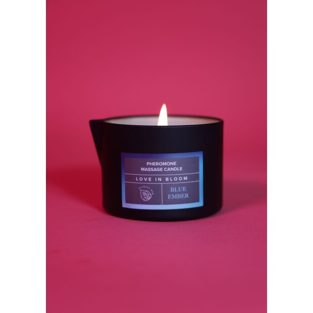 Eye of Love Pheromon Massage Kerze Blue Ember 150 ml
