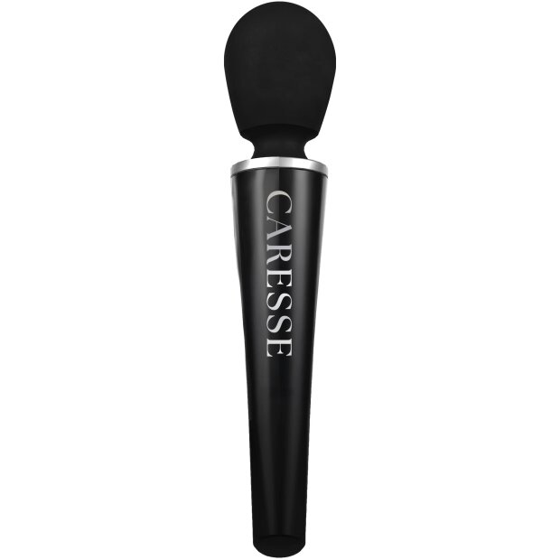 Caresse Compact Wand Massager 25 cm Schwarz