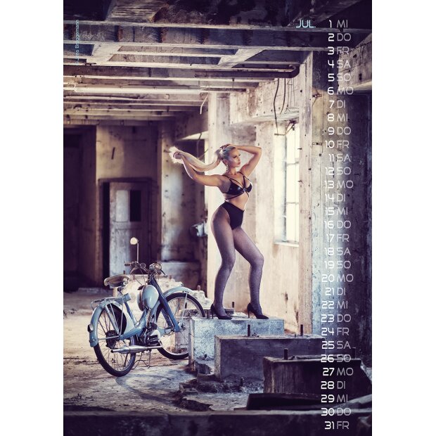 PIN-UP Kalender Bikes and Girls 2026