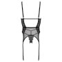 KOTEK Corset And Thong CO102 Black S/M