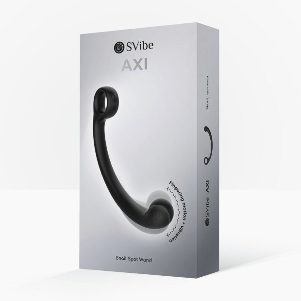 SNAIL VIBE AXI Varita Spot con Movimiento de Dedo - Granito Negro