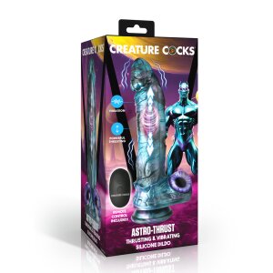 XR Brands Astro-Thrust Thrusting and Vibrating Silicone...