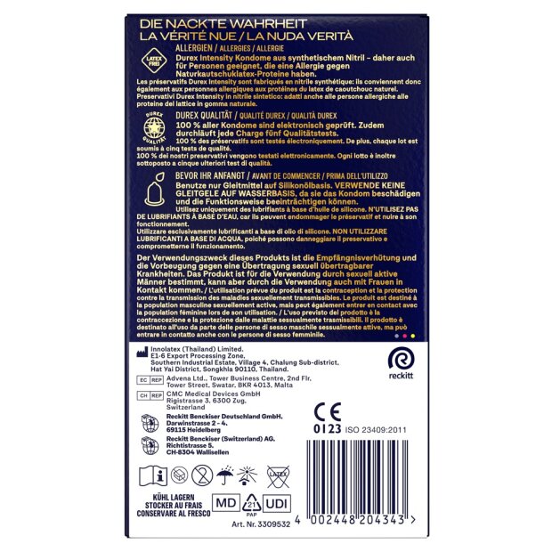 Durex Intensity 8er