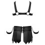 Svenjoyment Mens Skirt + Chest Harness S