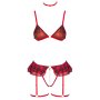 Cottelli Collection BH Set kariert L