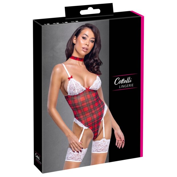 Cottelli Collection Body Plaid L