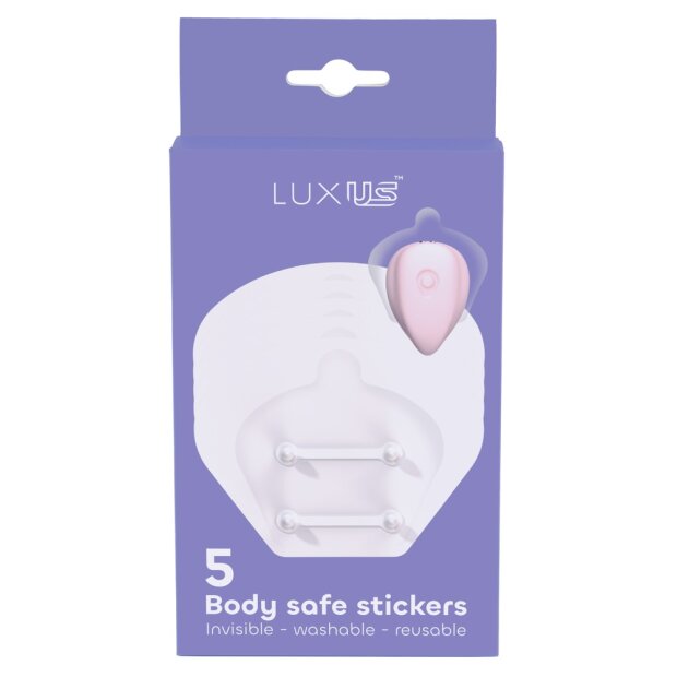 Luxus Selbstklebende Sticker im 5-teiligen Set Transparent
