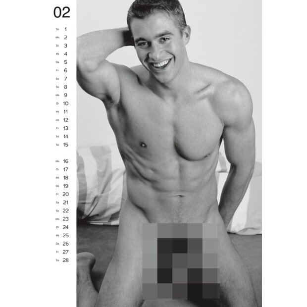 PIN-UP Calendar Real Cocks 2026