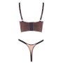 Abierta Fina Set brownish L