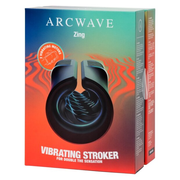 Arcwave Zing vibrating masturbator black