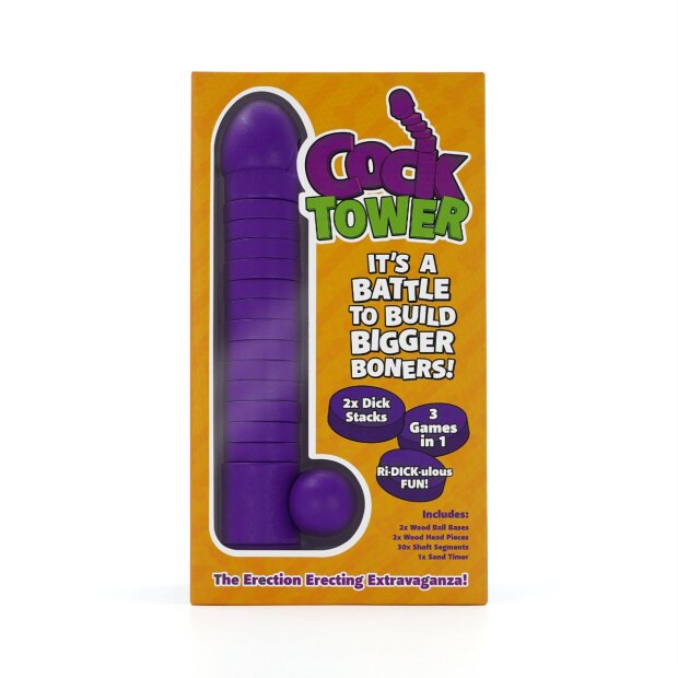 Play Wiv Me Cock Tower Lustiges Penis Partyspiel mit 3 Spielmodi