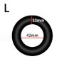 KSB Do-Nut Silikon extra dicker Cockring L schwarz
