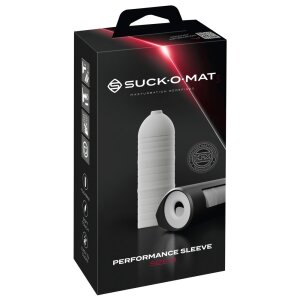 Suck-O-Mat 3 Perf. Sleeve M White 21 cm Ø 2.3 cm