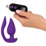 You2Toys Smile RC 2in1 Plug & Panty Vibrator Lila 11 cm Ø 3,5 cm