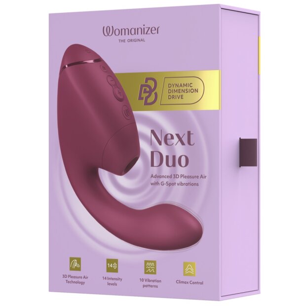 Womanizer Next Duo Dual-Vibrator Pink