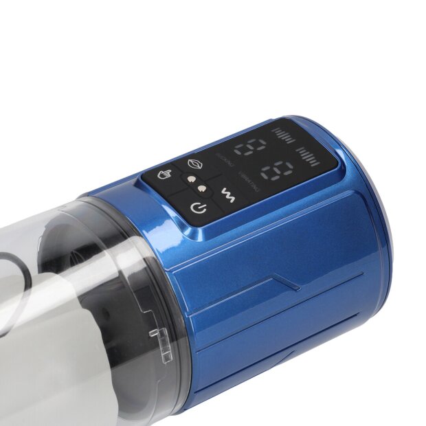 Shots UltraLift Automatic Waterproof Masturbation Pump Blue