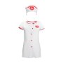 S-Line costume d’infirmière blanc S-M
