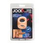 Curve Toys Silicone Cock and Ball Ring Beige Ø 2.8–3.8 cm